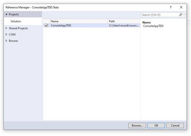 Test Driven Development In Visual Studio 2019