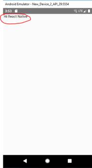 Text Input In React Native