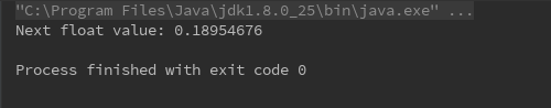 Random Class in Java