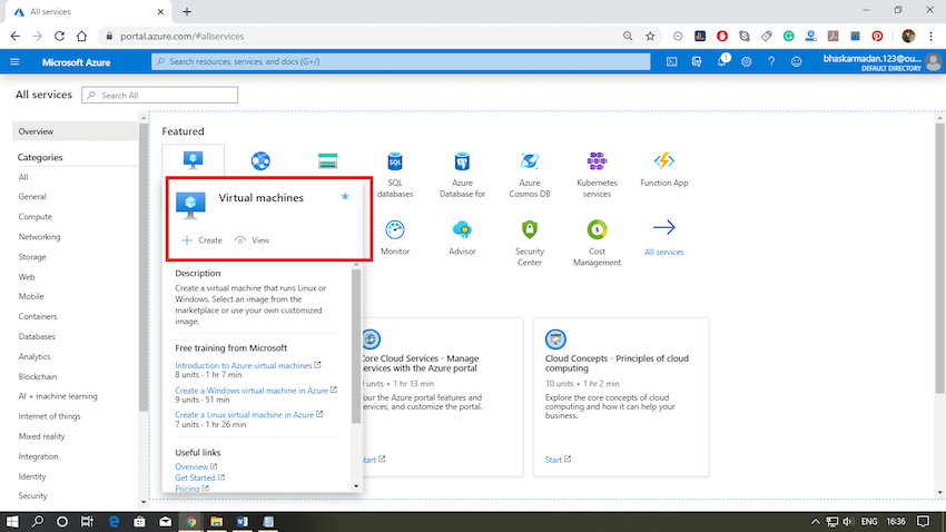 Azure Virtual Machines
