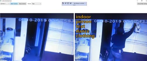 Jewellery Showroom Theft Detection Using Microsoft Cognitive Services