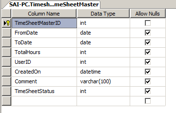 Timesheet Project 
