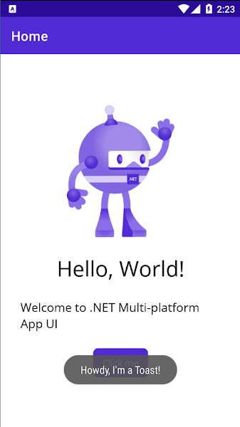 Toast in .Net MAUI