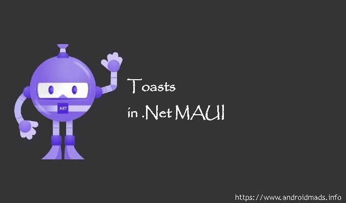 Toast in .Net MAUI