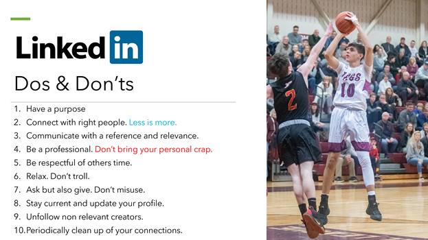 Top 10 LinkedIn Dos And Don'ts