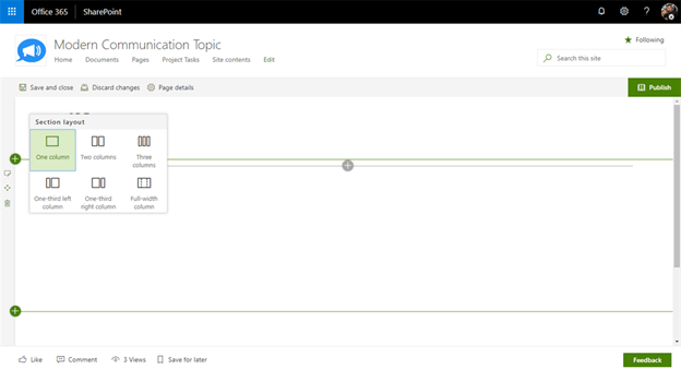 Transform Classic SharePoint Pages to Modern Look and Feel