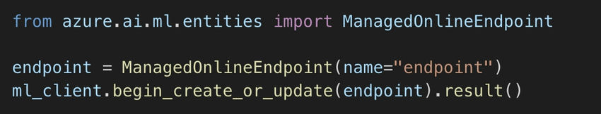 Deploy models with Managed Endpoints