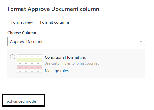 Trigger Approval flow with SharePoint Column Formatting