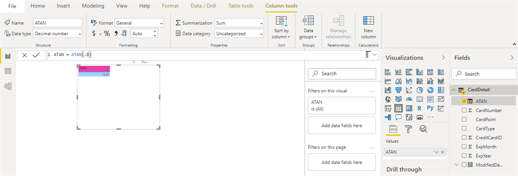 Trigonometric DAX Function In Power BI