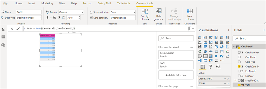 Trigonometric DAX Function In Power BI