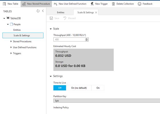 Understand Azure Cosmos DB - Table API