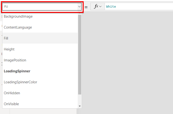 Understand Properties and Events of Screens in PowerApps