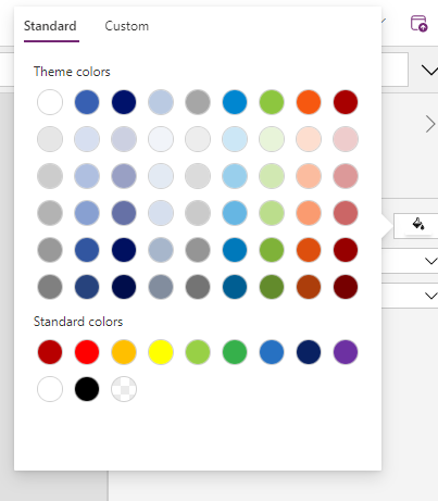 Understand Properties and Events of Screens in PowerApps