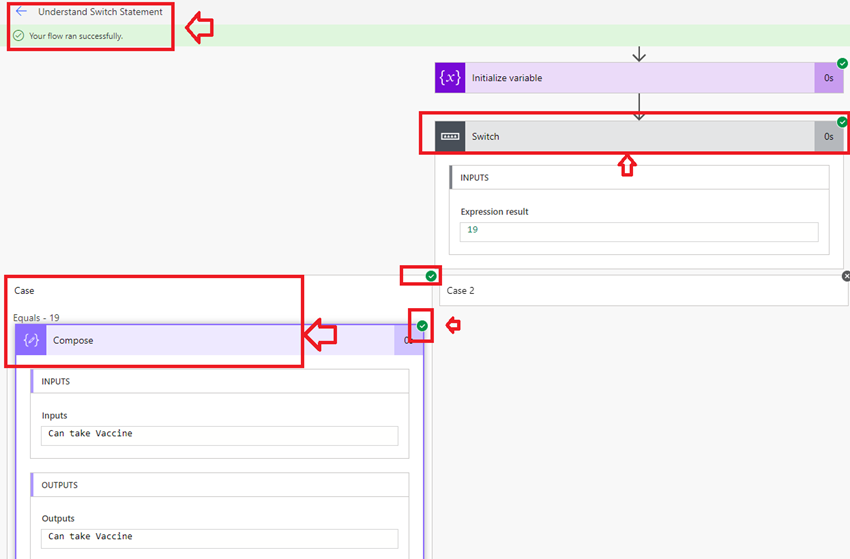 Understand Switch Statement In Power Automate