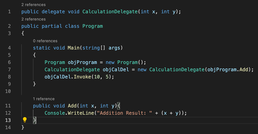 Understanding About Delegates In C#
