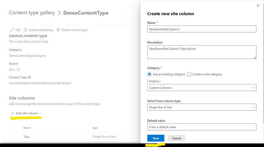 Understanding Content Type in SharePoint