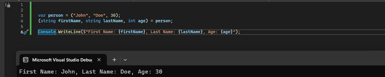 Understanding Deconstruction in C#