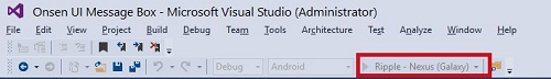 Understanding Dialog Box In Onsen UI Using Visual Studio 2015