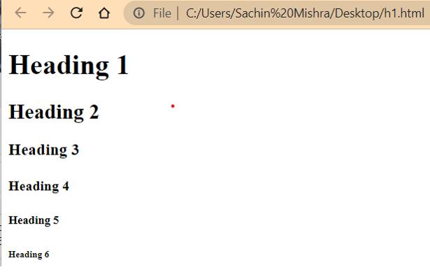 HTML Tags and Attributes