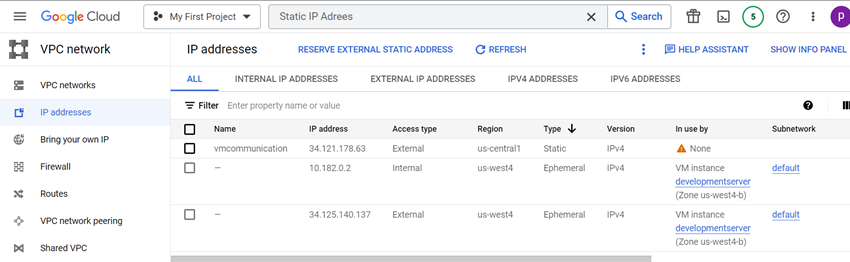 Understanding Internal/External IP Address in Google Cloud VM Instances ...