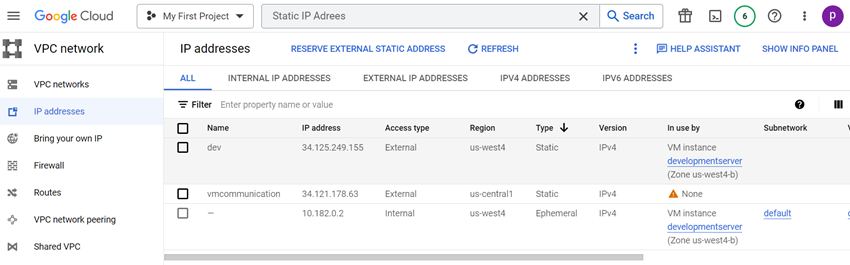 Understanding Internal/External IP Address in Google Cloud VM Instances ...