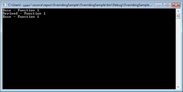An Introduction to Method Overriding - Virtual, Override And New ...