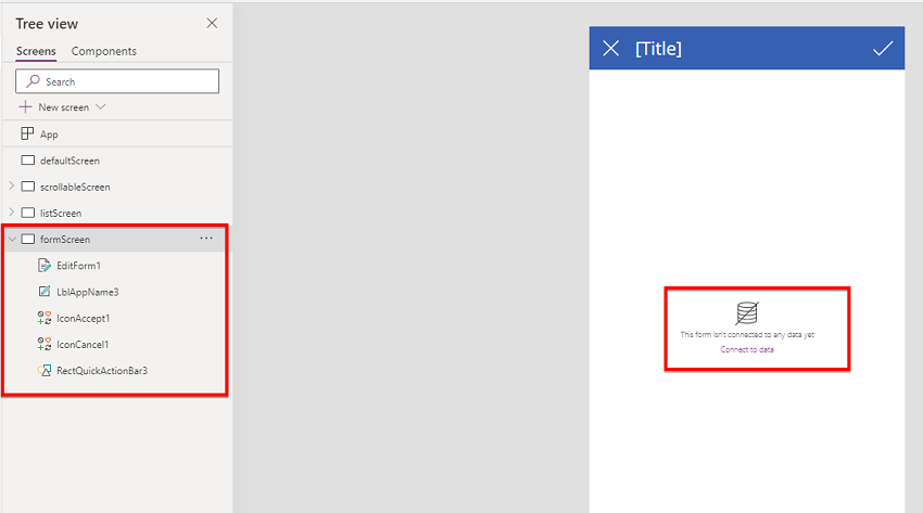 Understand screens and screen templates in PowerApps