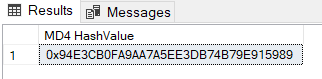Understanding the One-Way Nature of HASHBYTES in SQL