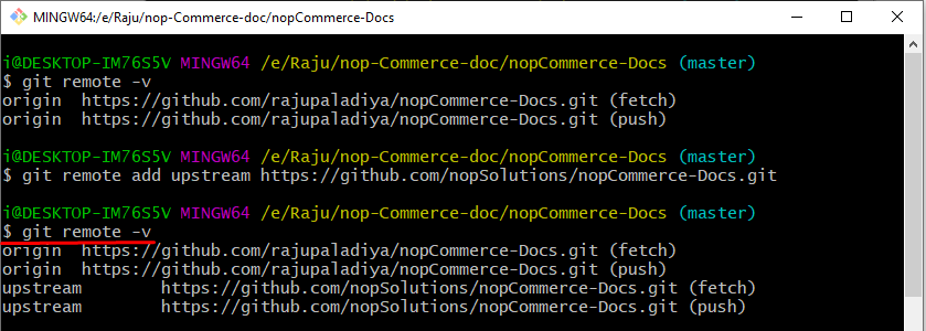 Update Git Fork From Base Repository