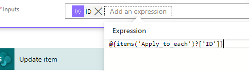 Updating List Properties Using Flow