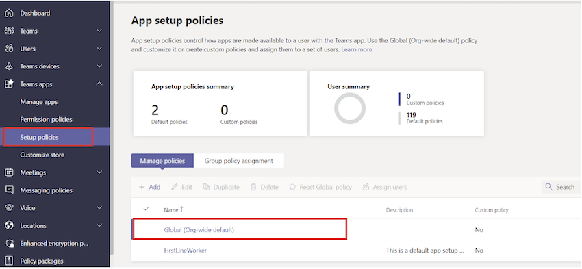 Upload apps in Teams by enabling Sideloading feature
