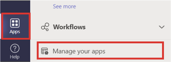 Upload apps in Teams by enabling Sideloading feature