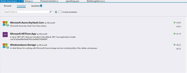 Upload Files In Azure Blob Storage Using ASP.NET Core