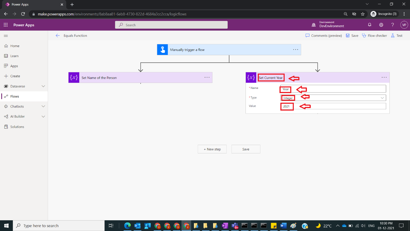 -Usage of Equals Function in Power Automate Figure 4