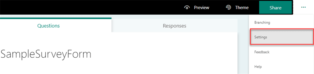 Creating Survey Using Microsoft Form Web Part In Modern Communication Site