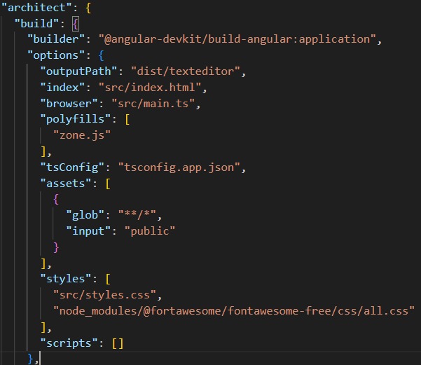 Use ngx-simple-text-editor in Angular 18