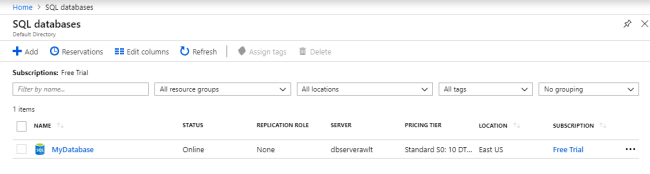 Use SQL Server Management Studio To Connect Azure SQL Database