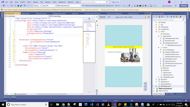 XAML Previewer (Design Time Data)