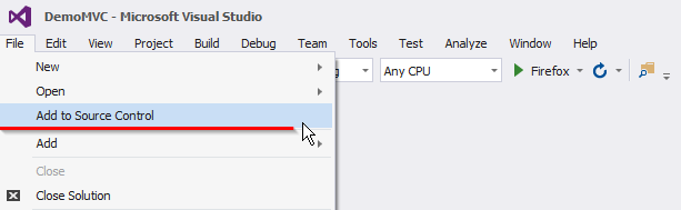 Bitbucket with Visual Studio 