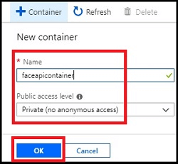 Create the container