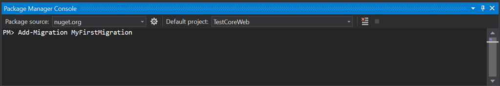 Using Entity Framework Core Code First Approach