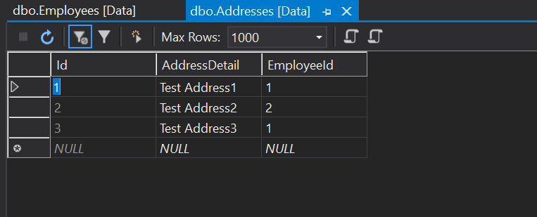 Using Entity Framework Core Code First Approach