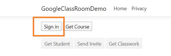 Using Get Classwork API In Google Classroom Integration With ASP.NET Core 3.0 Web Application