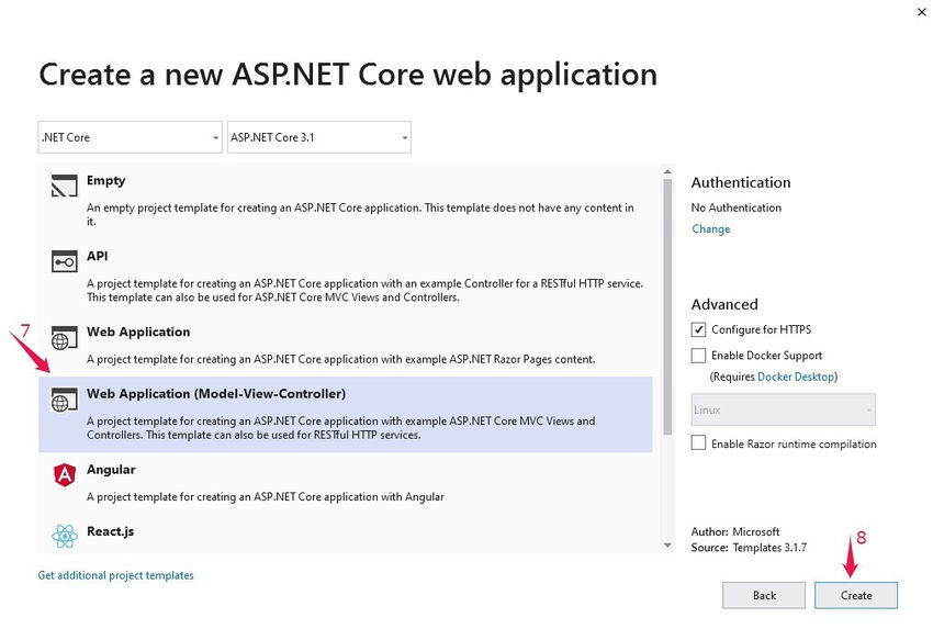 Using Identity In ASP.NET Core MVC Authentication