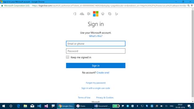 Microsoft account 