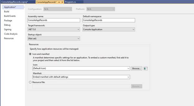  Framework to .NET 5.0
