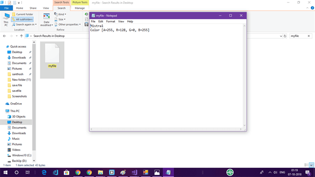 SaveFileDialog In Windows Forms