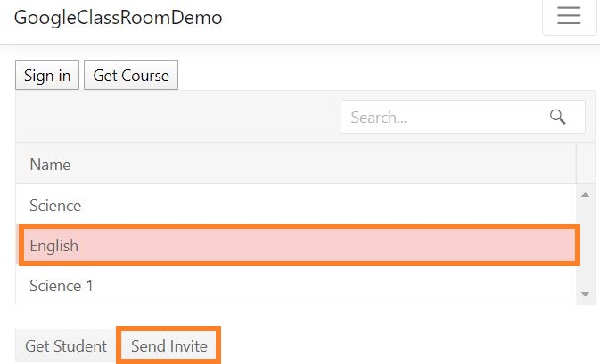 Using Send Invite API In Google Classroom Integration With ASP.NET Core 3.0 Web Application