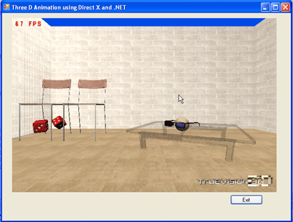 Using True Vision To Create 3d Directx Animation In C And Net