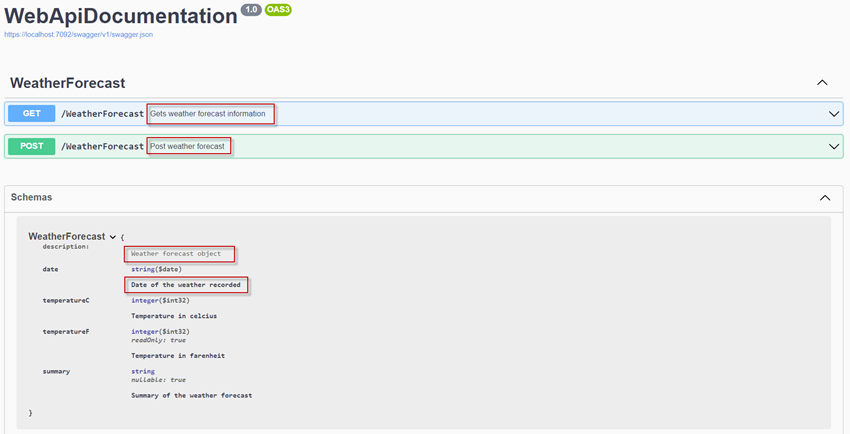 Using XML Comments As Web API Documentation With Swagger